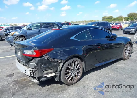 2017 Lexus Rc 200T из США, поврежденный, VIN JTHHA5BC0H5005894
